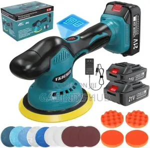 Car Polisher Machine Cordless Mini Battery 6inch Dual Action