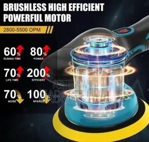 Car Polisher Machine Cordless Mini Battery 6inch Dual Action
