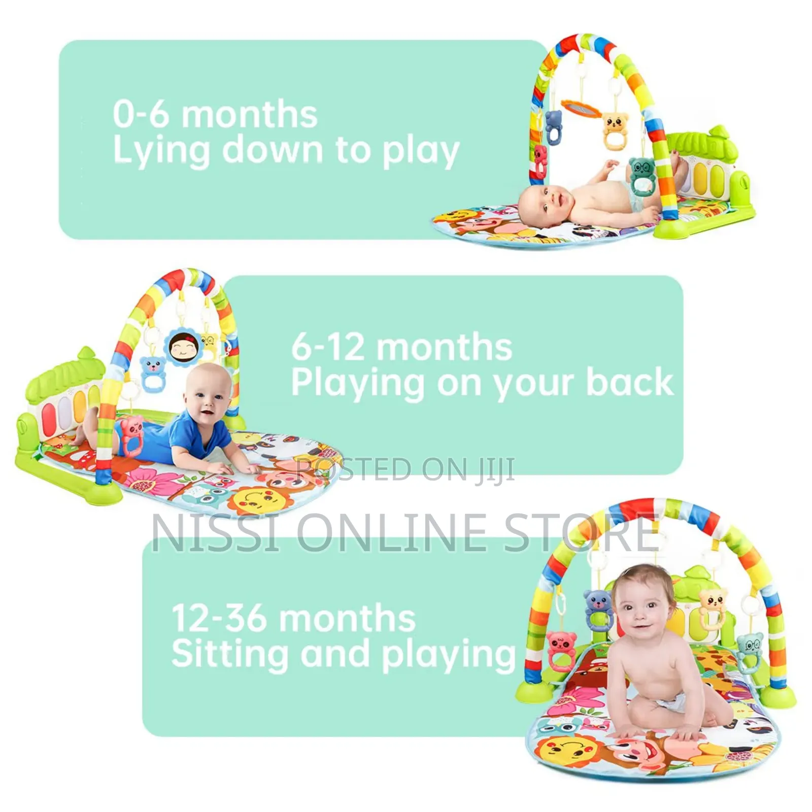 Baby Piano Play Gym