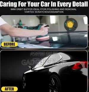 Car Polisher Machine Cordless Mini Battery 6inch Dual Action