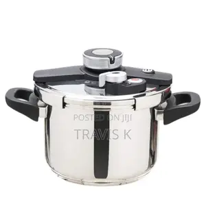 Knob Type 9l Pressure Cooker - Silver
