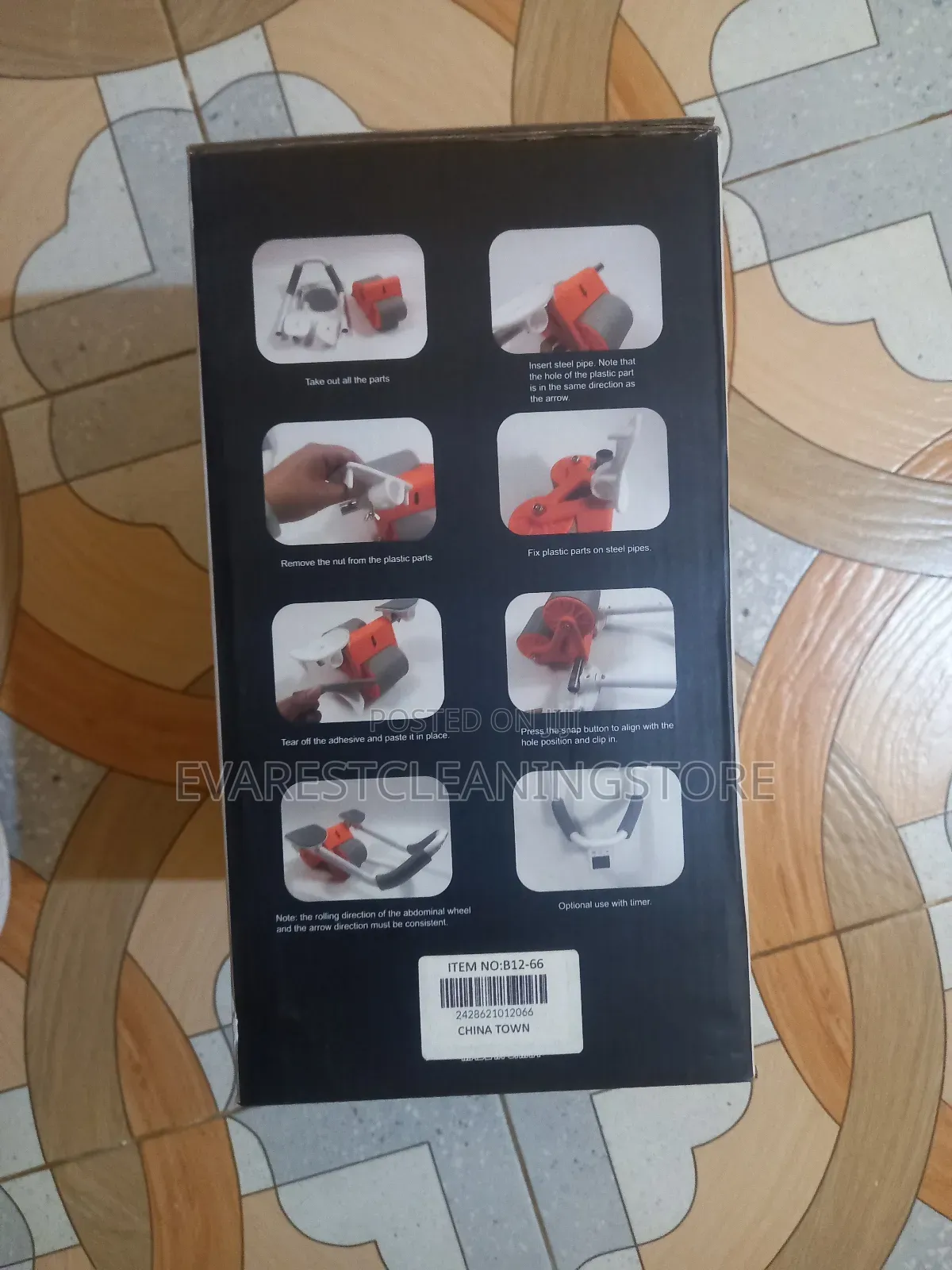 Elbow Support Roller Wheel Flat Timmy Kit