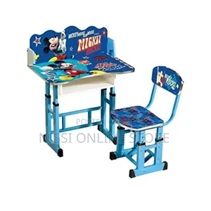 Adjustable Kids Character Study Table and Chair