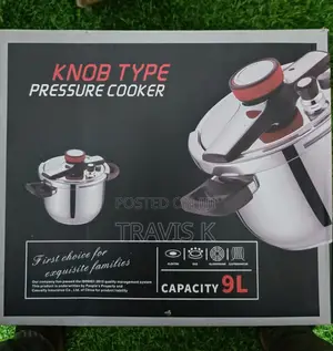 Knob Type 9l Stainless Steel Pressure Cooker