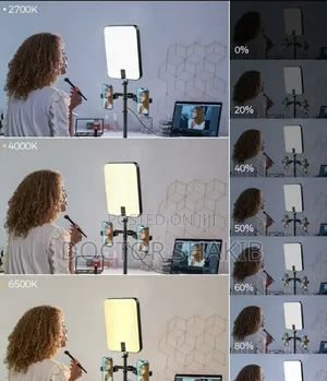 New Rechargeable Portable Led Video Light With Stand