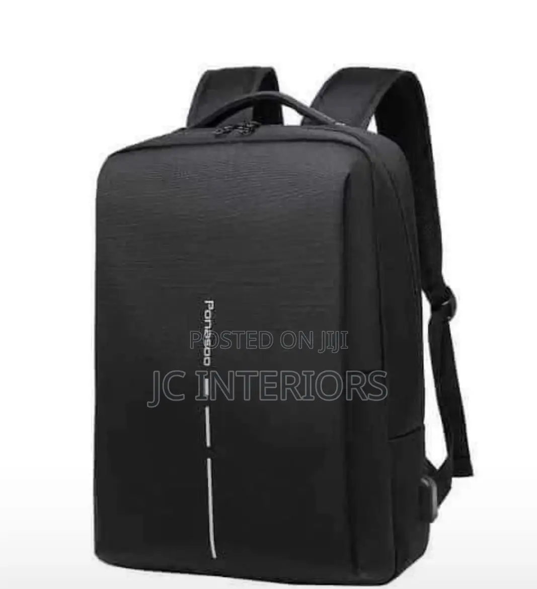 Black Backpack for Laptops