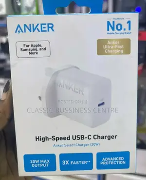 Anker High Speed Usb C Charger 20w