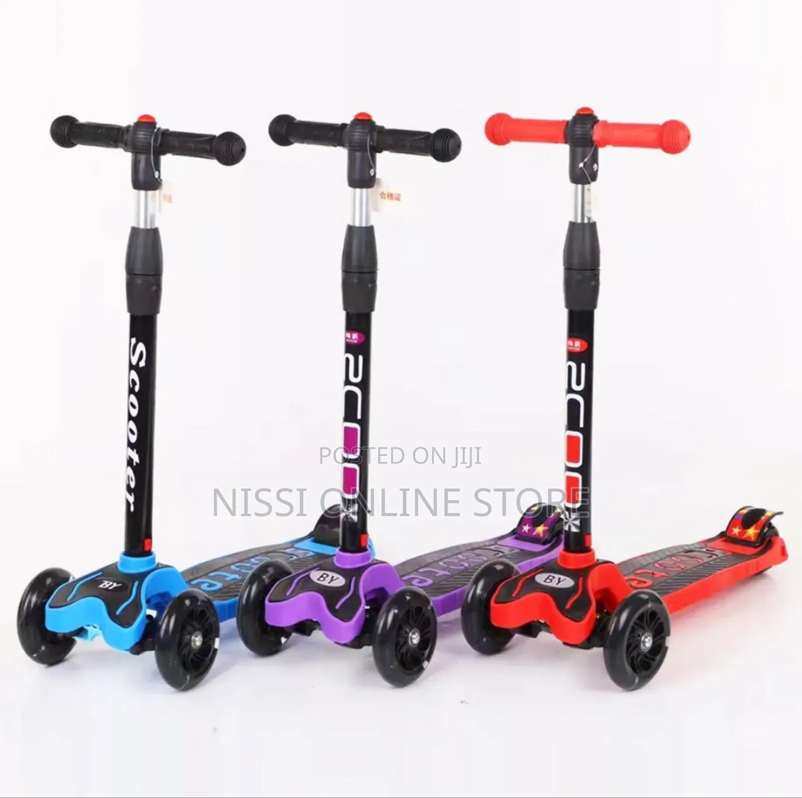 Children's 3 Wheels Scooter With Lights