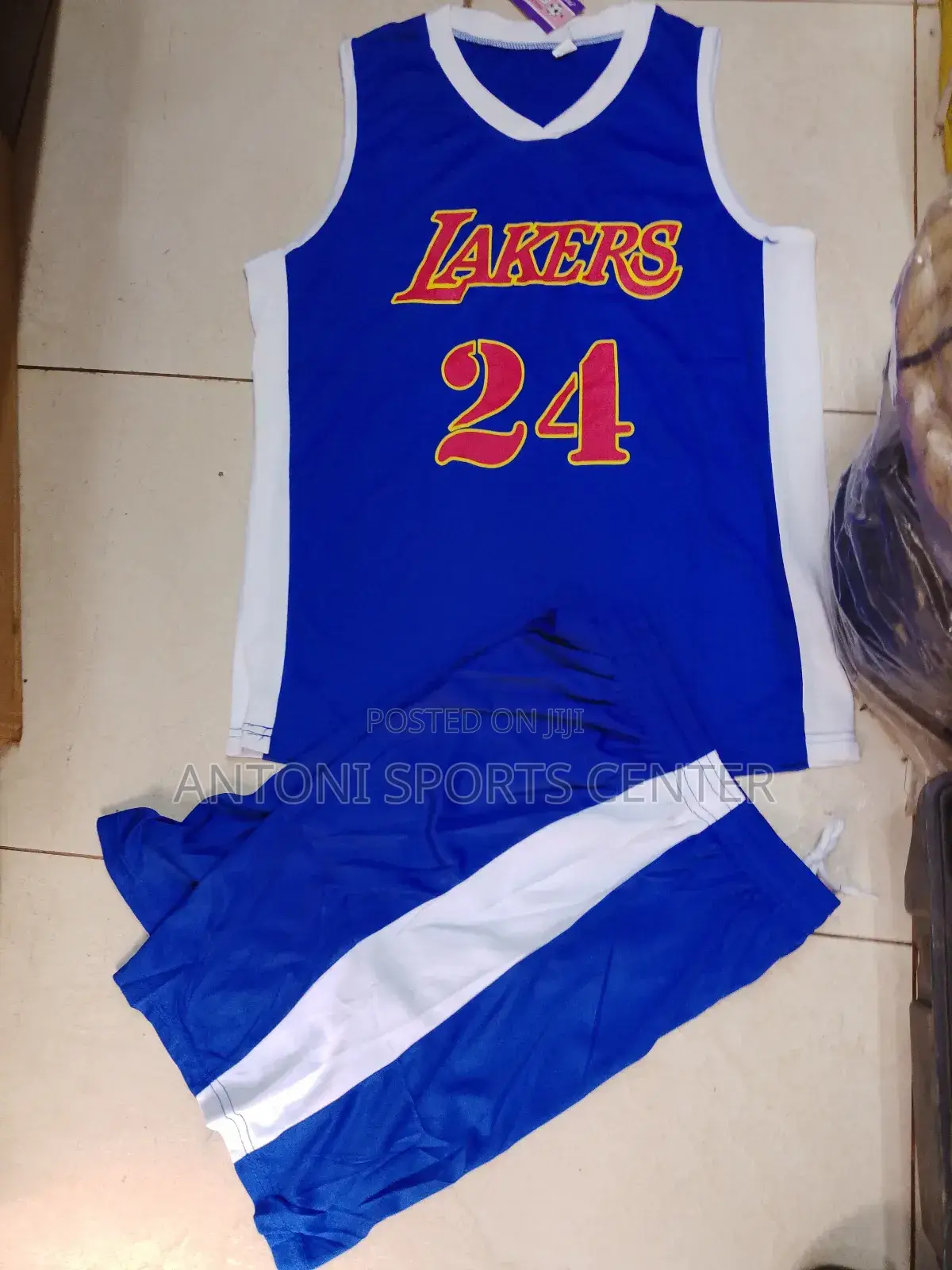 Blue Color Basketball Jersey