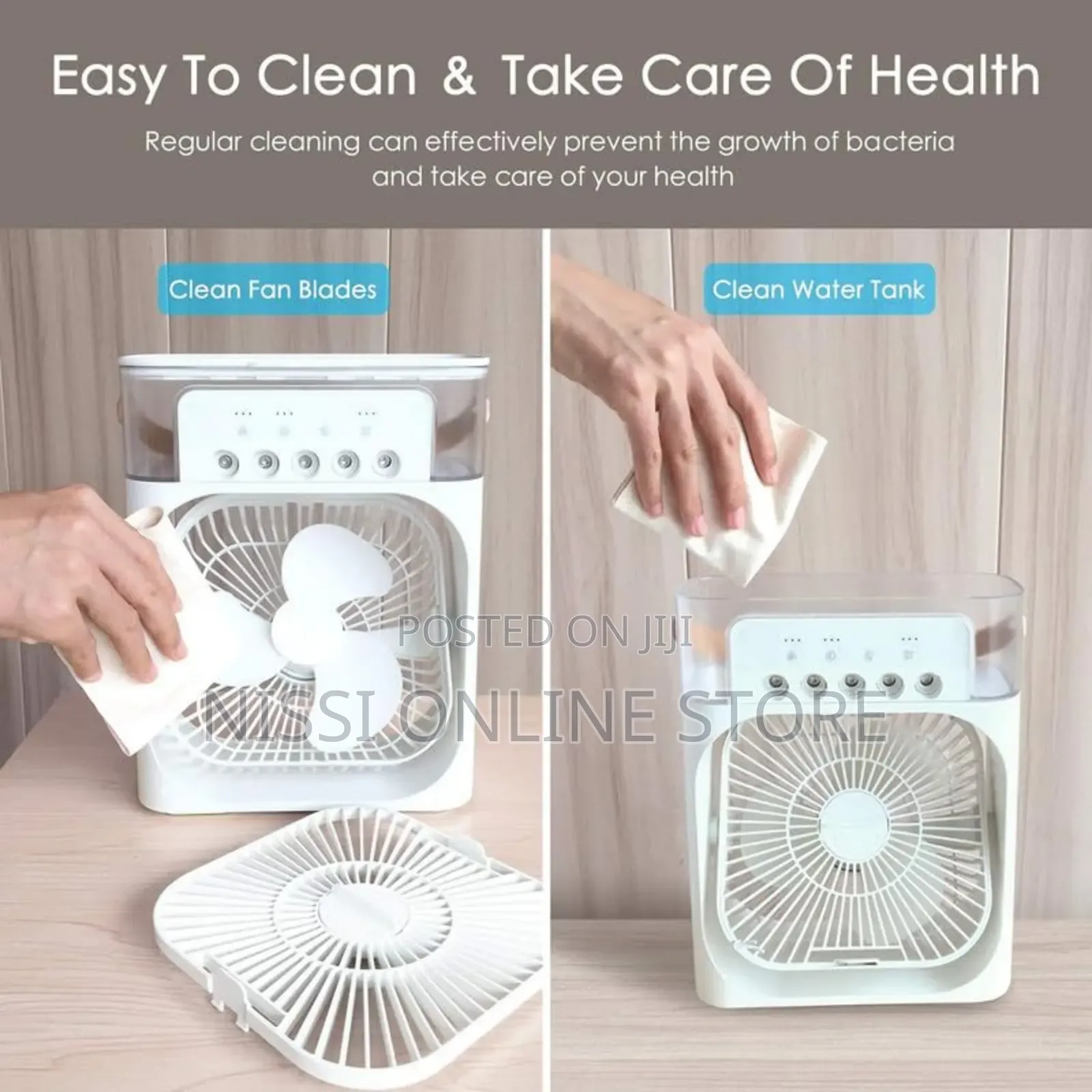 Mini Portable Air Cooler and Humidifier