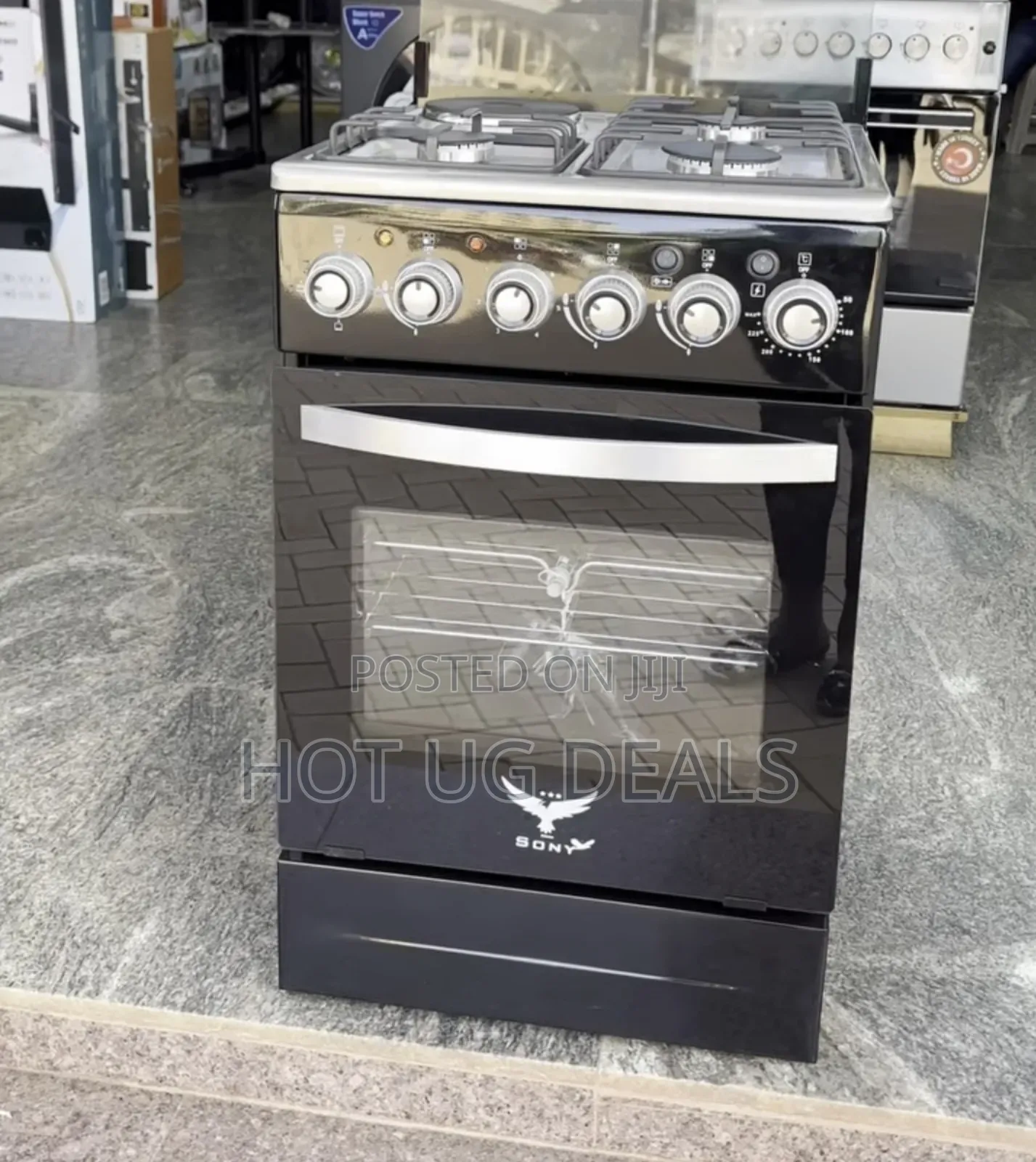 Sony 3 Gas + 1 Electric Cooker With An Electric Oven 50*50cm