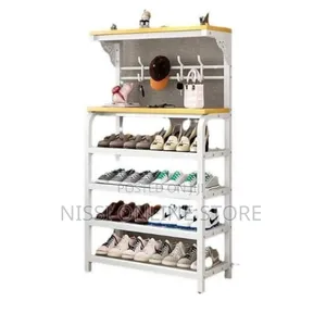 Strong Durable Metallic Shoes Rack