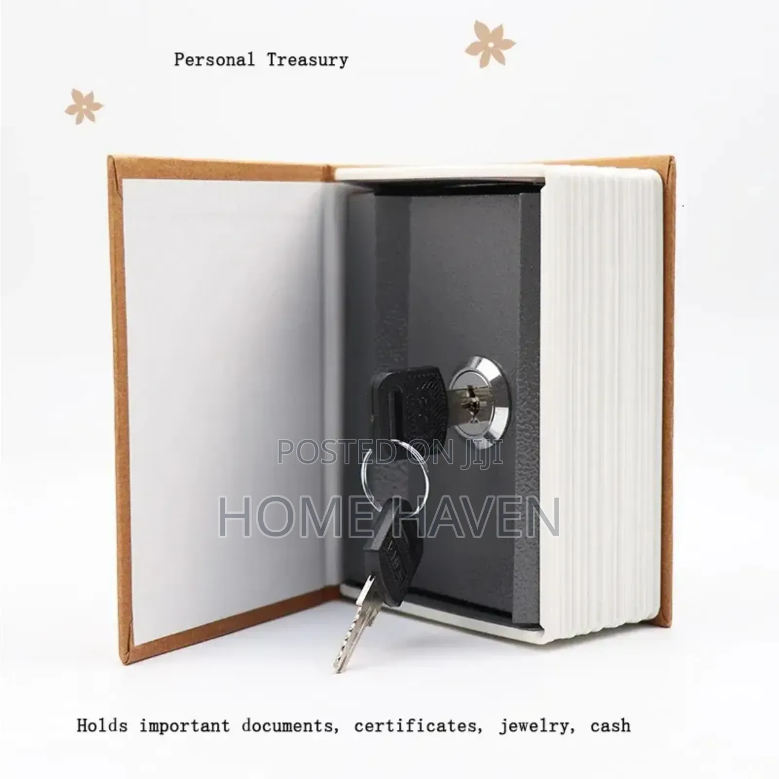 Mini Dictionary Book Safe Hidden Key Safe Box