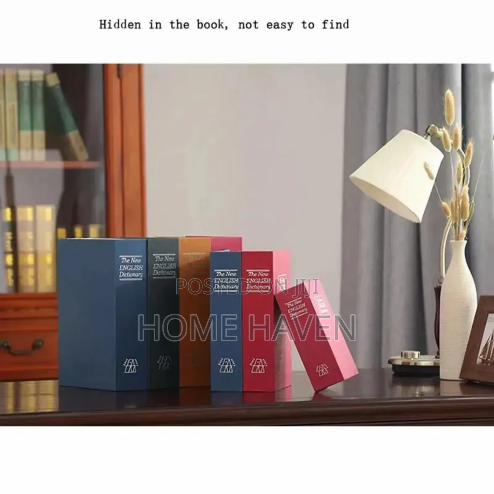 Mini Dictionary Book Safe Hidden Key Safe Box