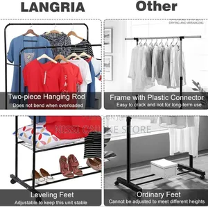 Clothes Rack With Wheels