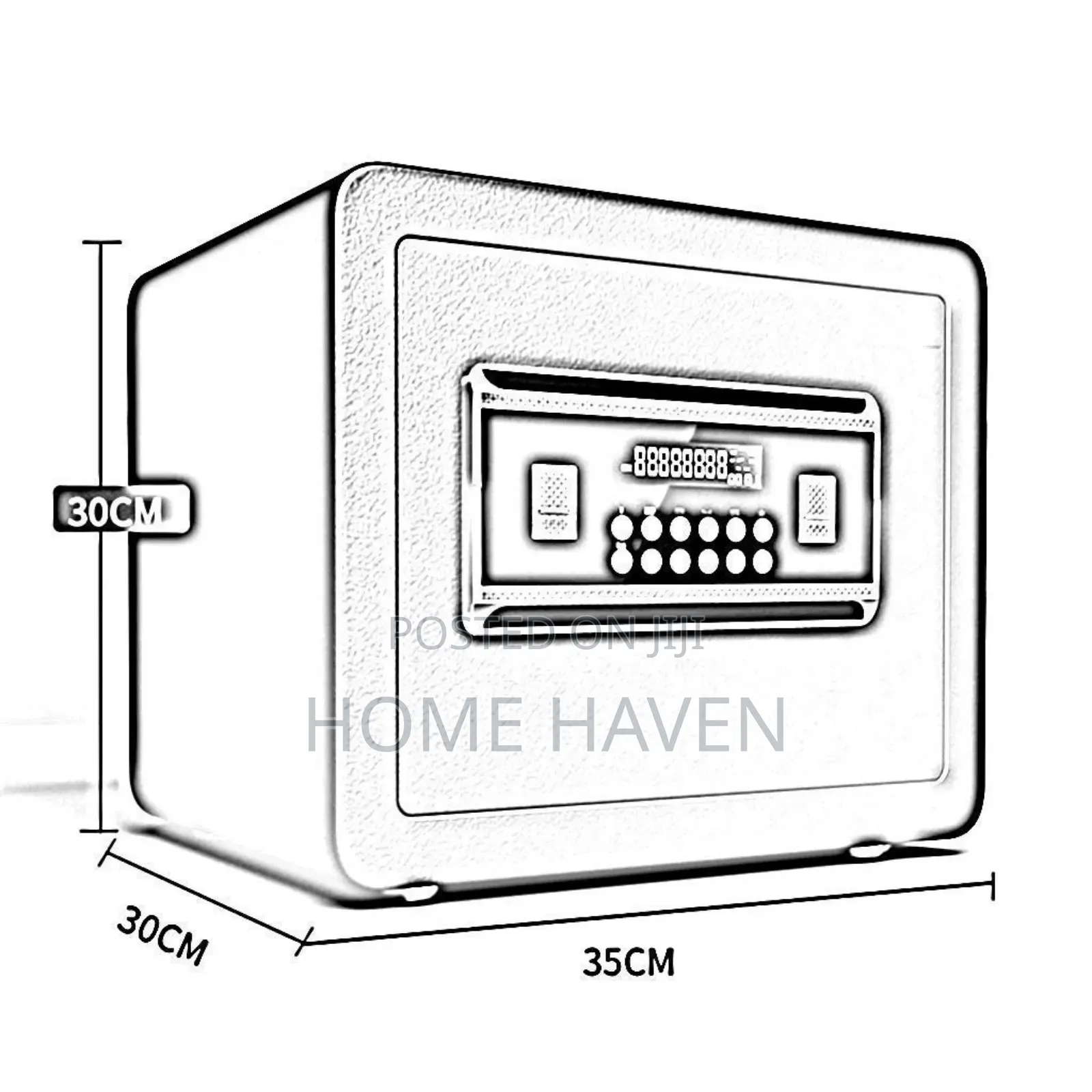 D25 Electronic Security Safe Box