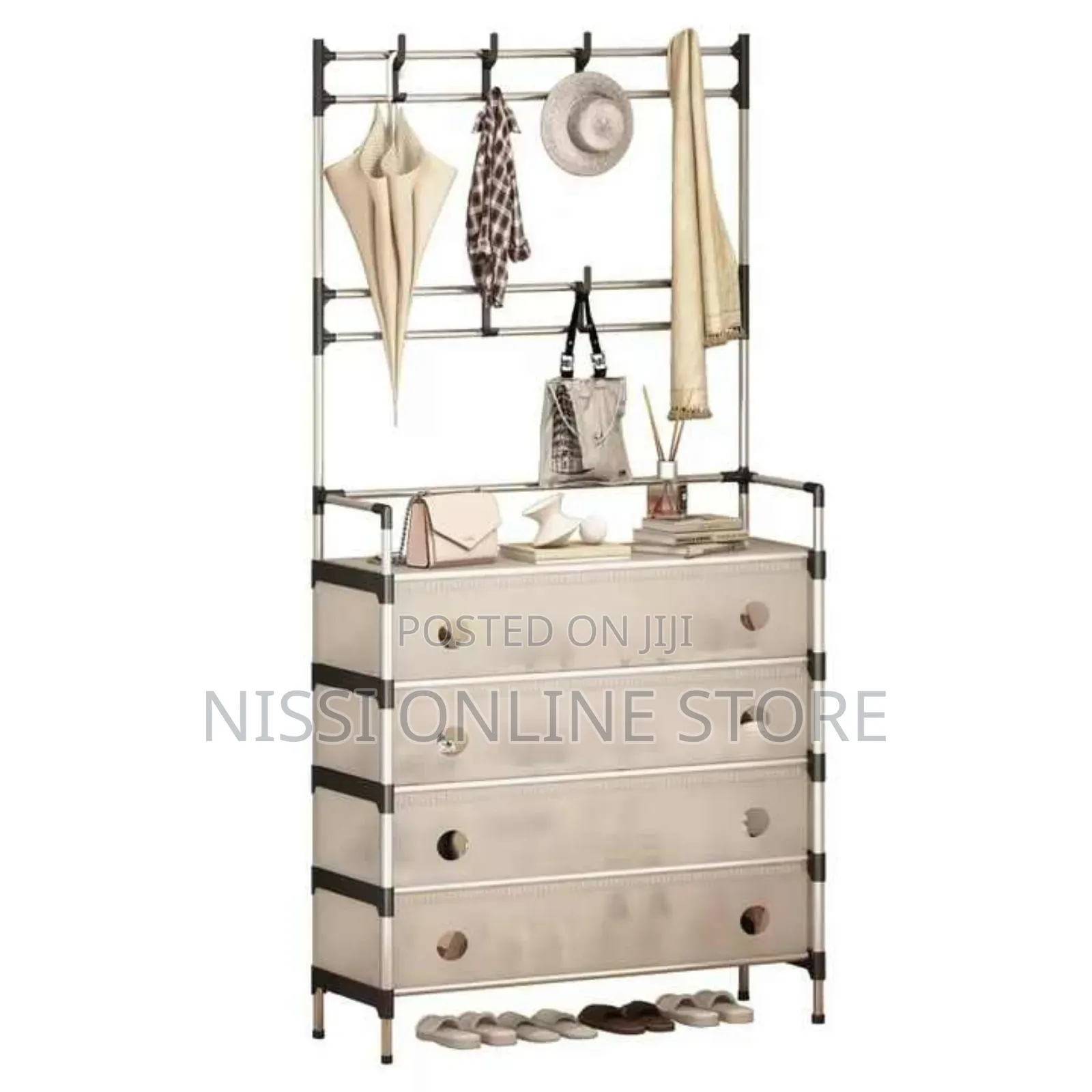Multi Layer Shoes and Coat Rack