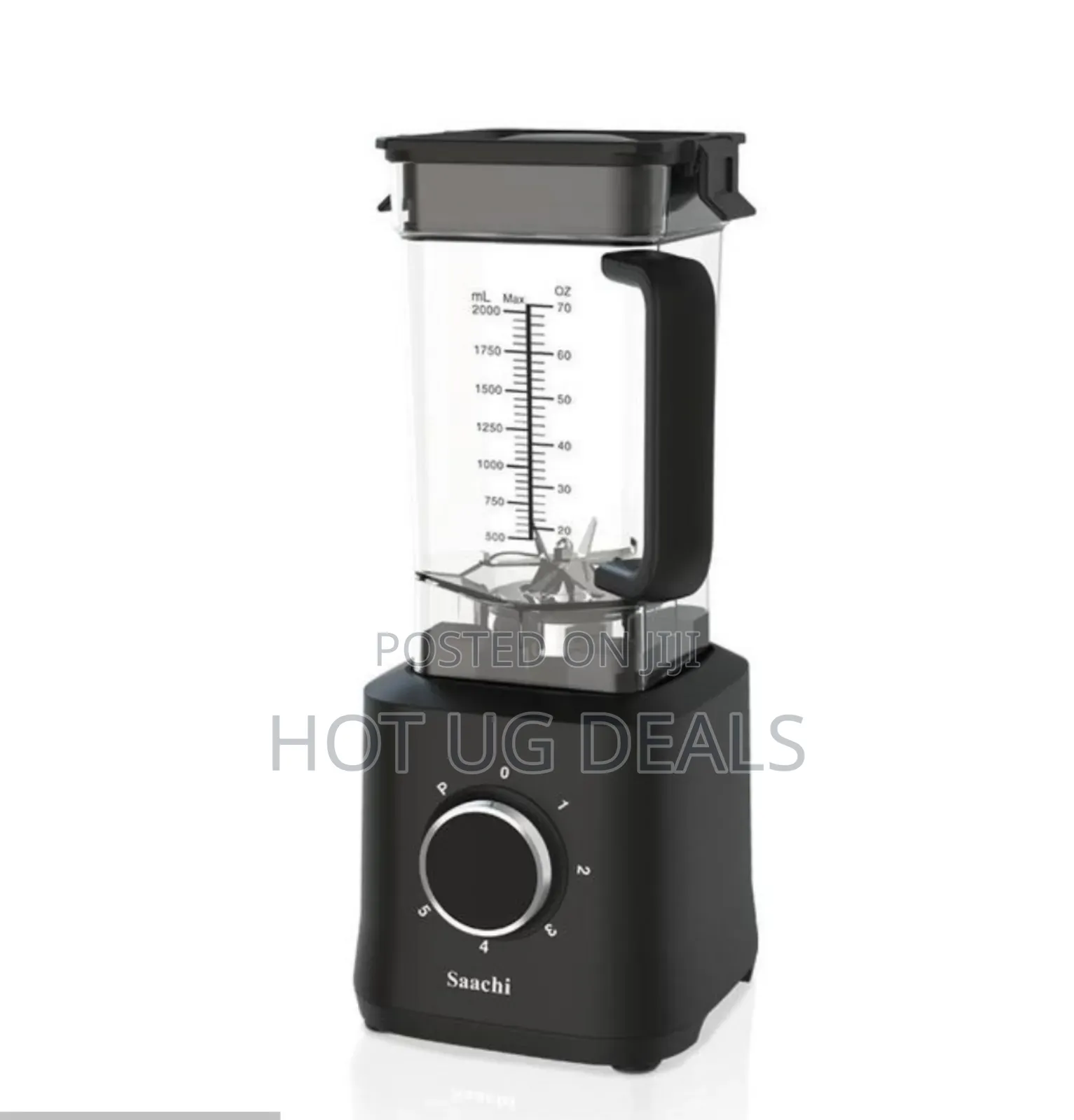 Saachi Heavy Duty 2 Liters Jar Blender  Unbreakable