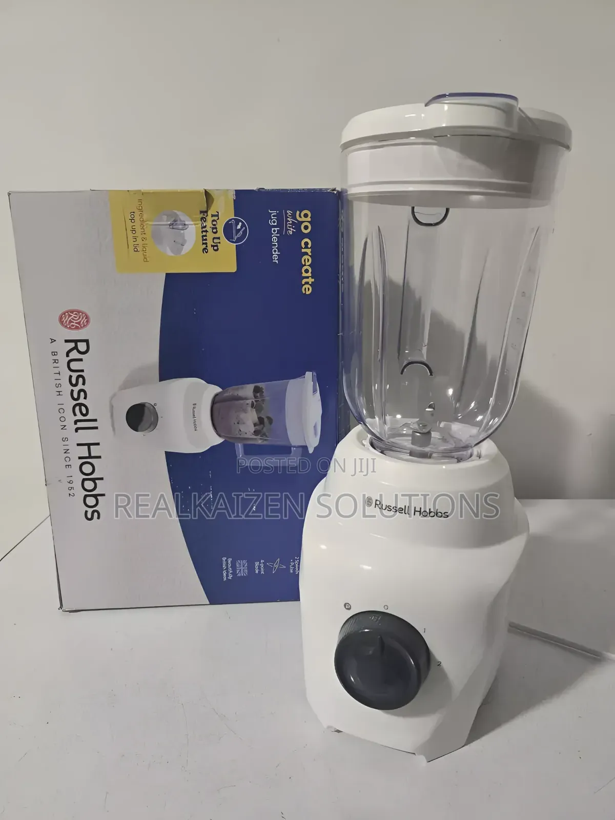 Uk Russell Hobbs Go Create 1. 5l White Jug Blender