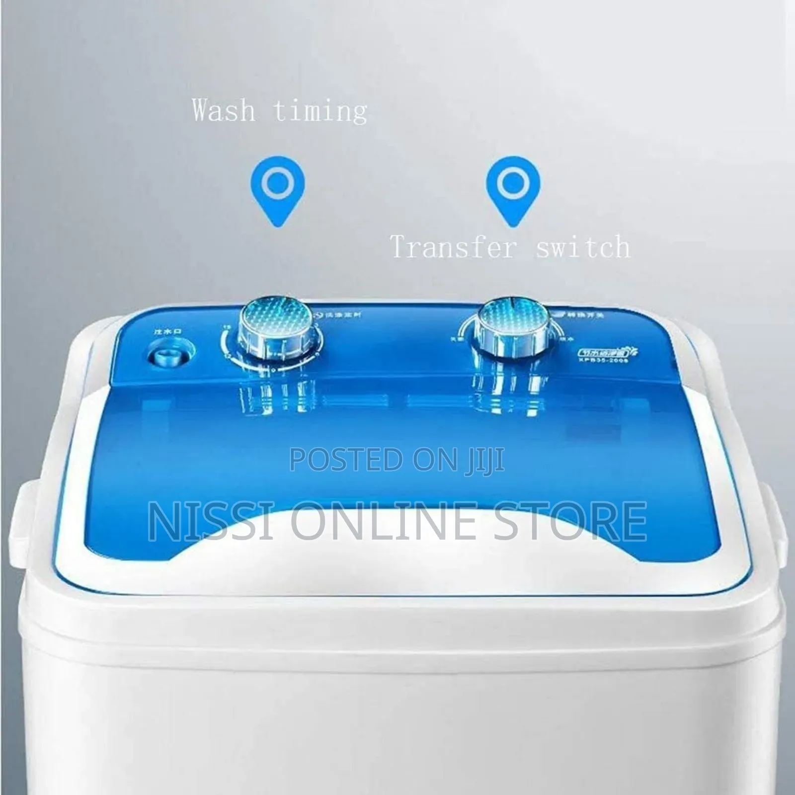 Portable Single Tub 7kgs Washing Machine