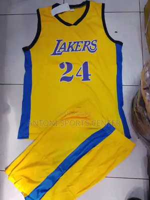 Yellow Color Basketball Jersey