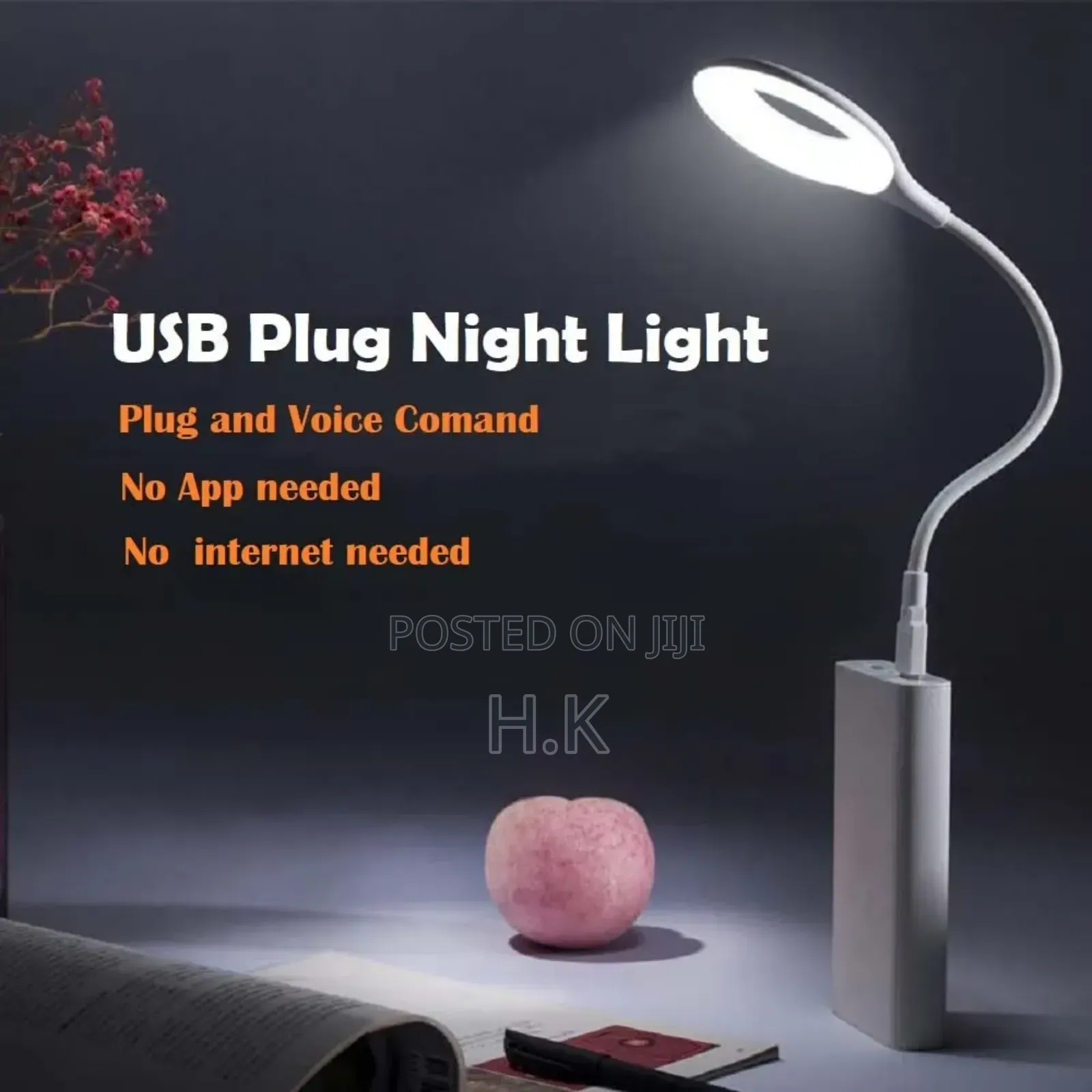 Zampam Intelligent Voice-Controlled Usb Lamp.