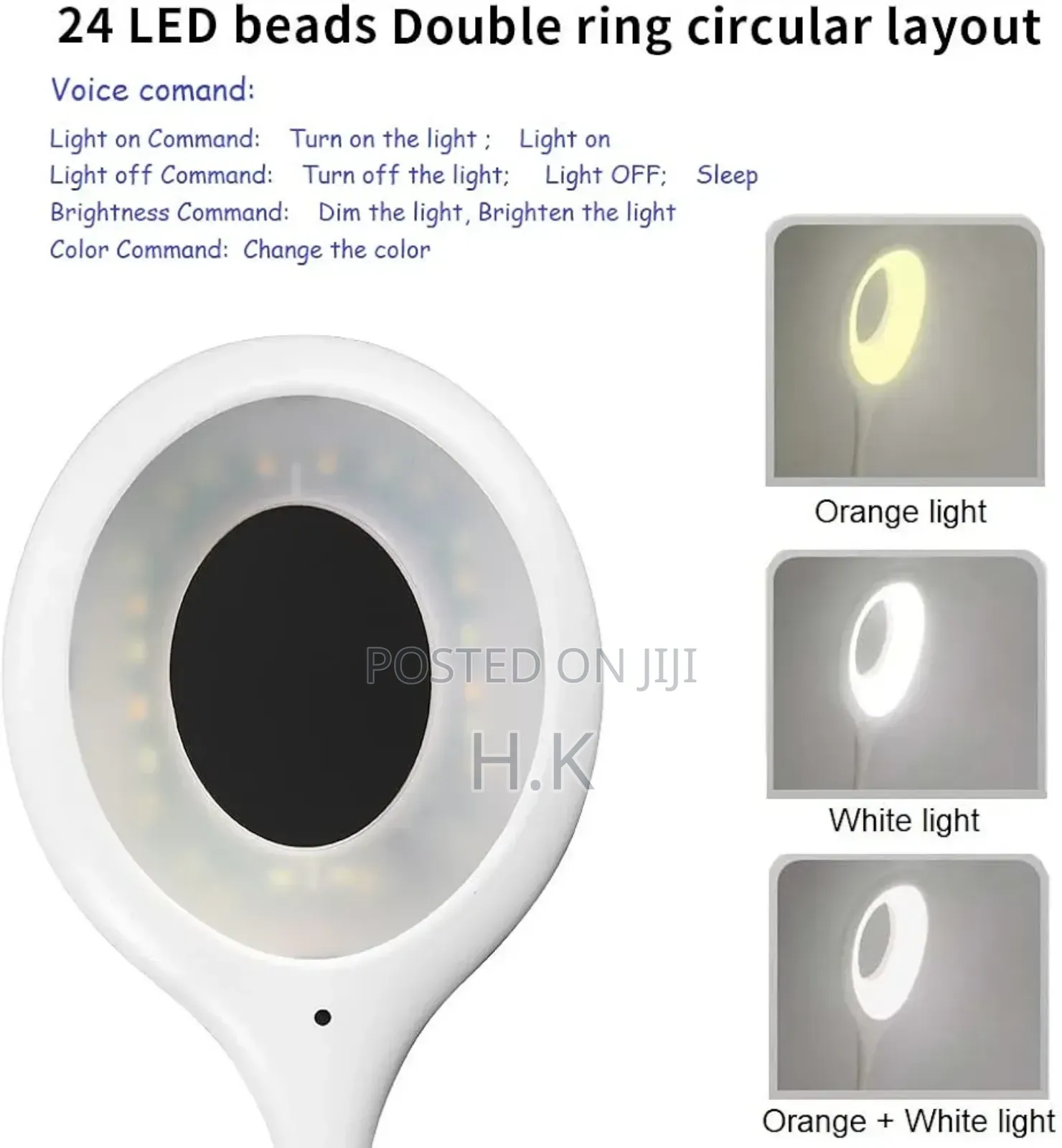 Zampam Intelligent Voice-Controlled Usb Lamp.