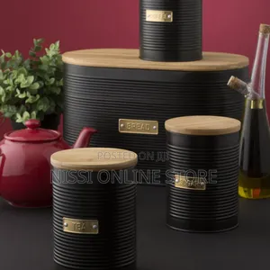 Elegant Bread Bin Set