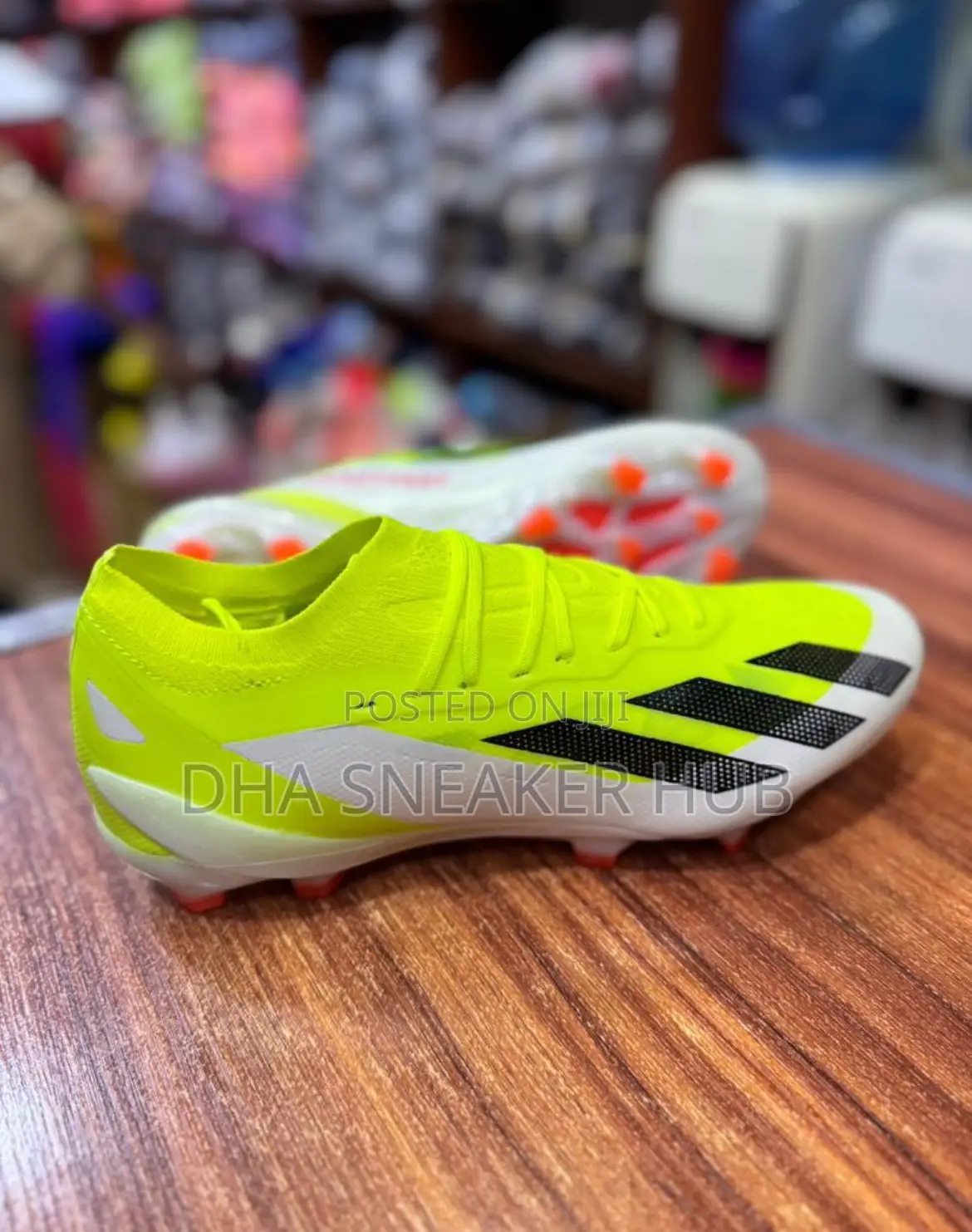 Soccer Boots/ Football Boots Adidas Lemon Green White