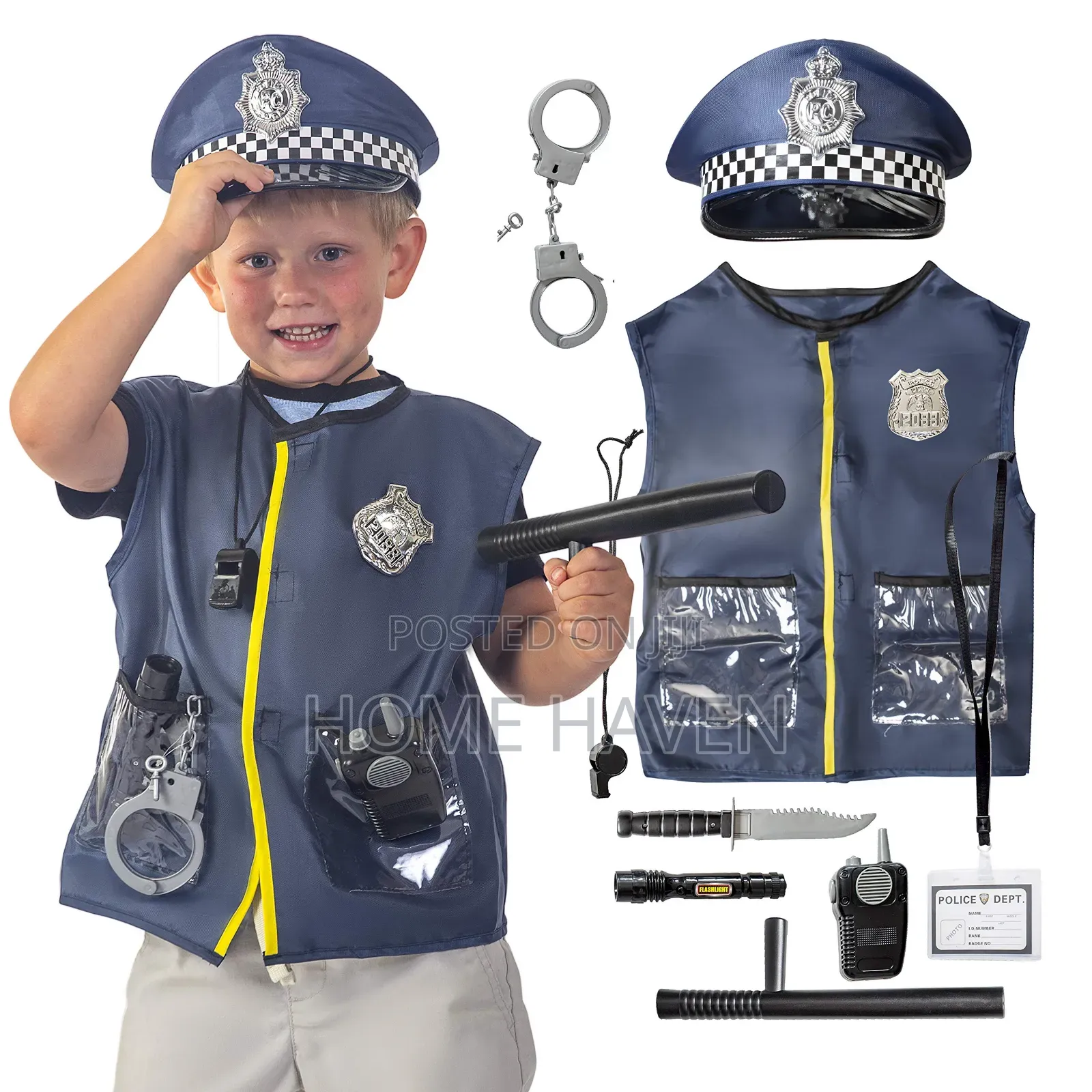 Next Milestone Kid's Police Costume