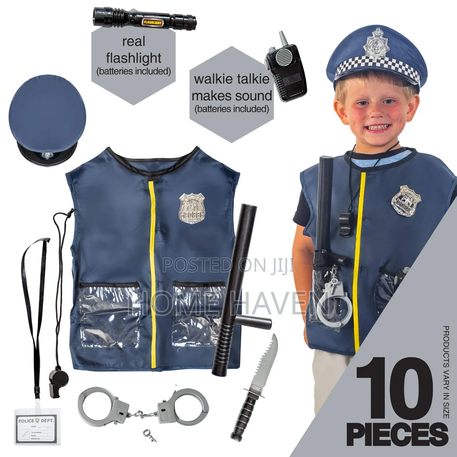 Next Milestone Kid's Police Costume