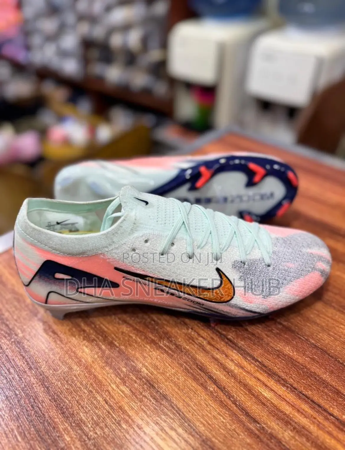 Soccer Boots/ Football Boots Nike for Pink and White