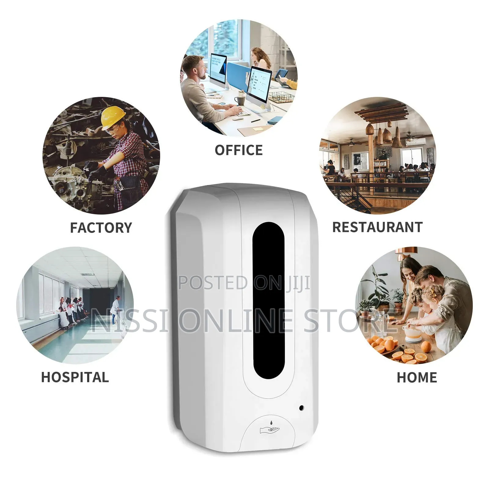 Automatic Soap and Sanitizer Dispenser