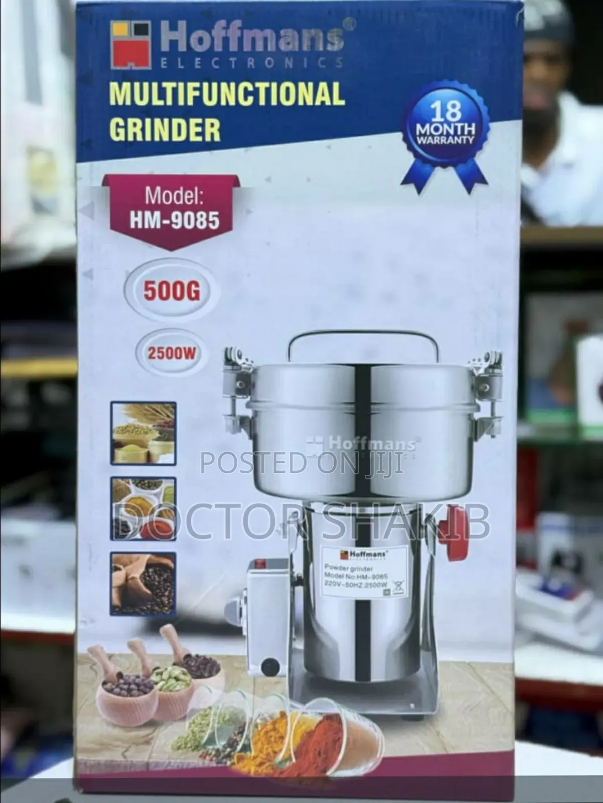 Quality Hoffmans 500g Multifunction Grinder