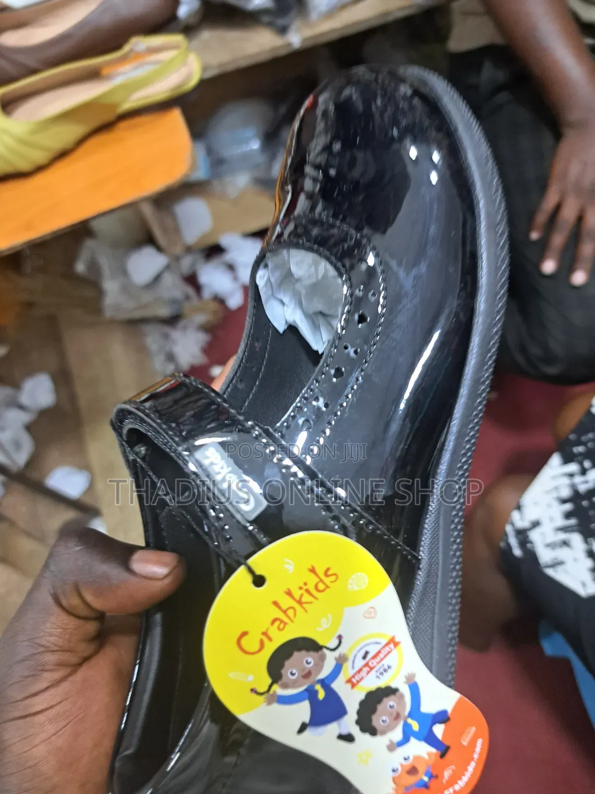 Crabbit Kids Original Strong Girls School Shoes