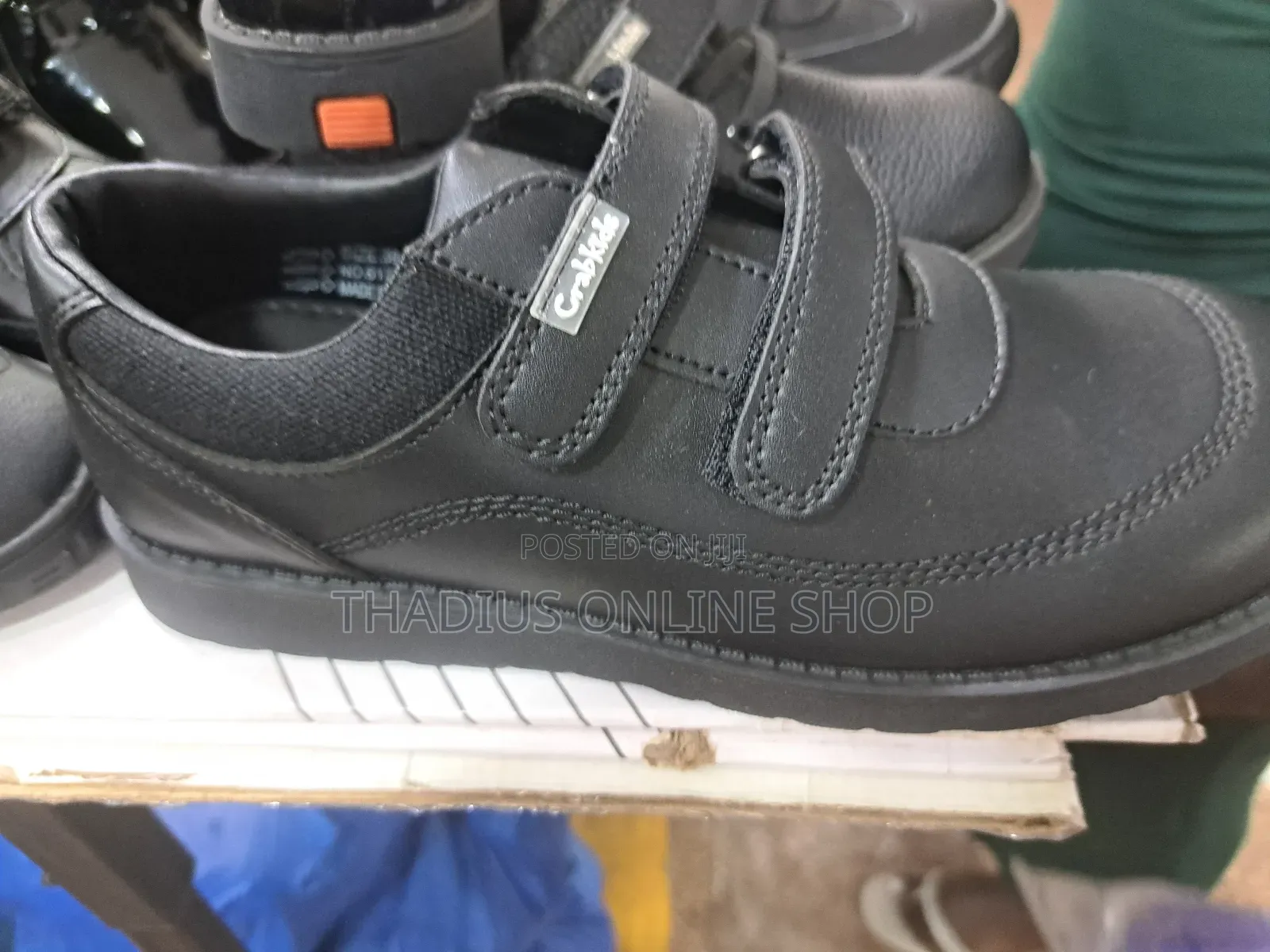 Crab Kids Shoes Strong Long Lasting Non Shiny