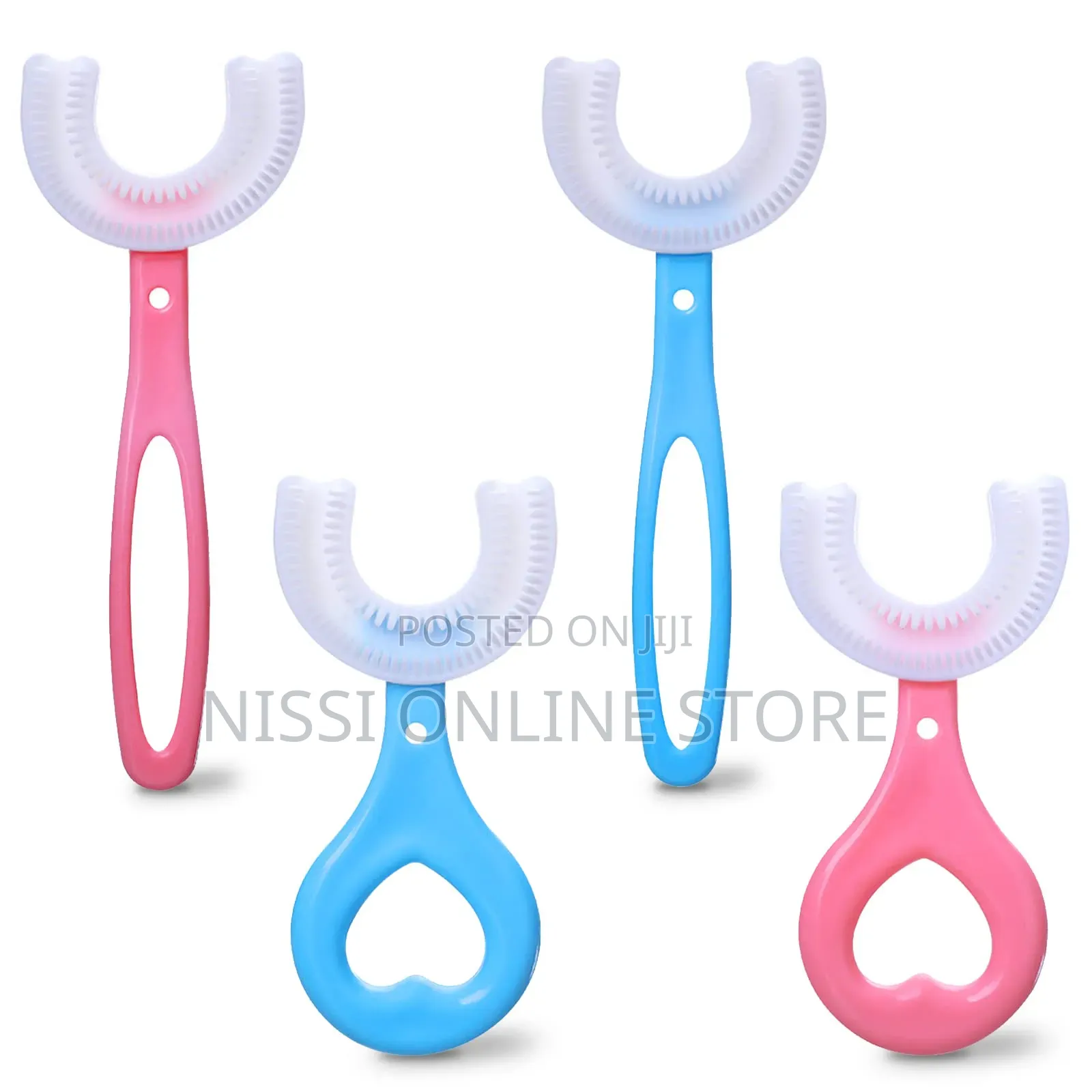 Silicone U Shaped Kids Toothbrush