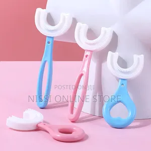 Silicone U Shaped Kids Toothbrush