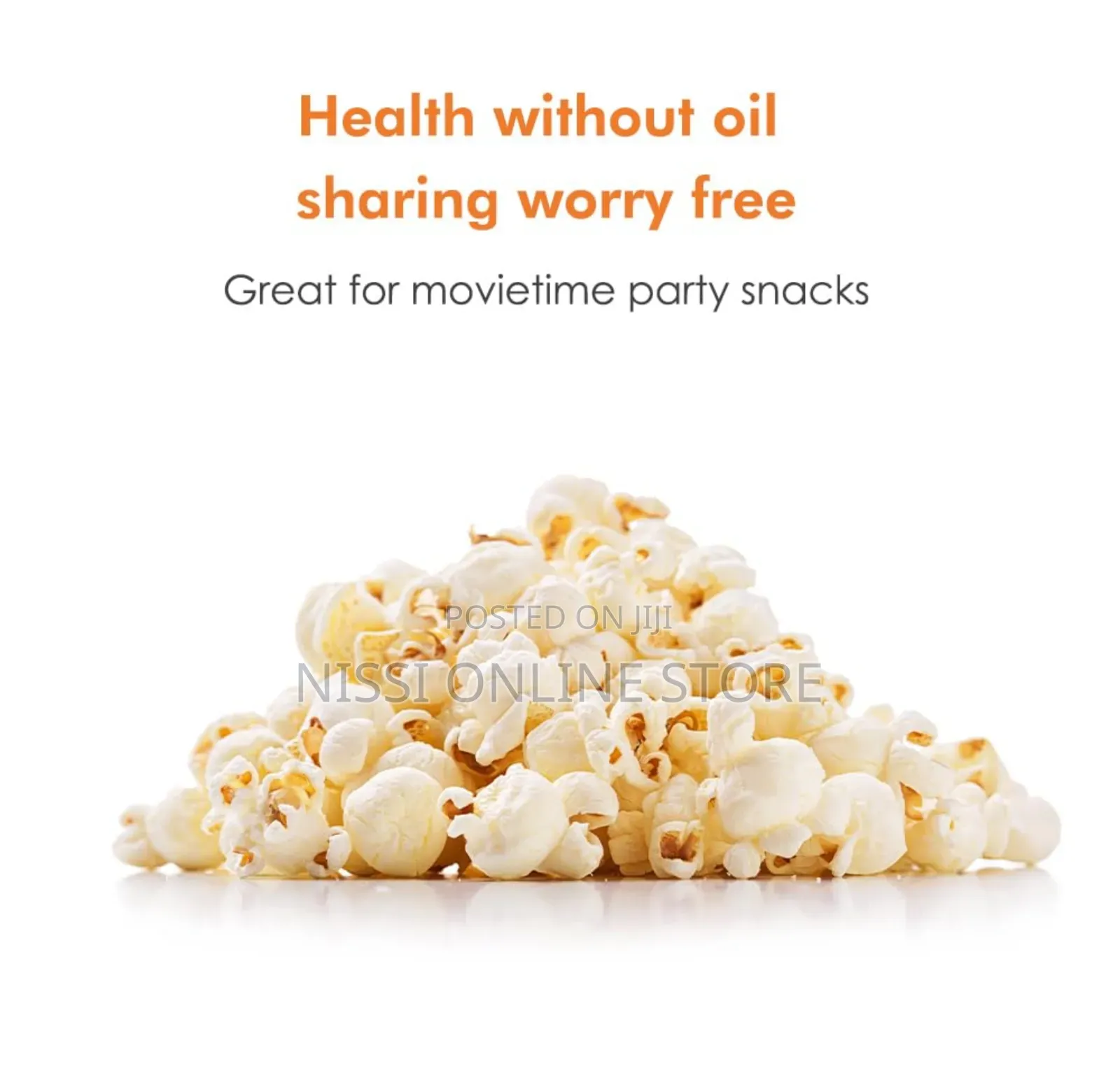 Hot Air Electric Popcorn Maker