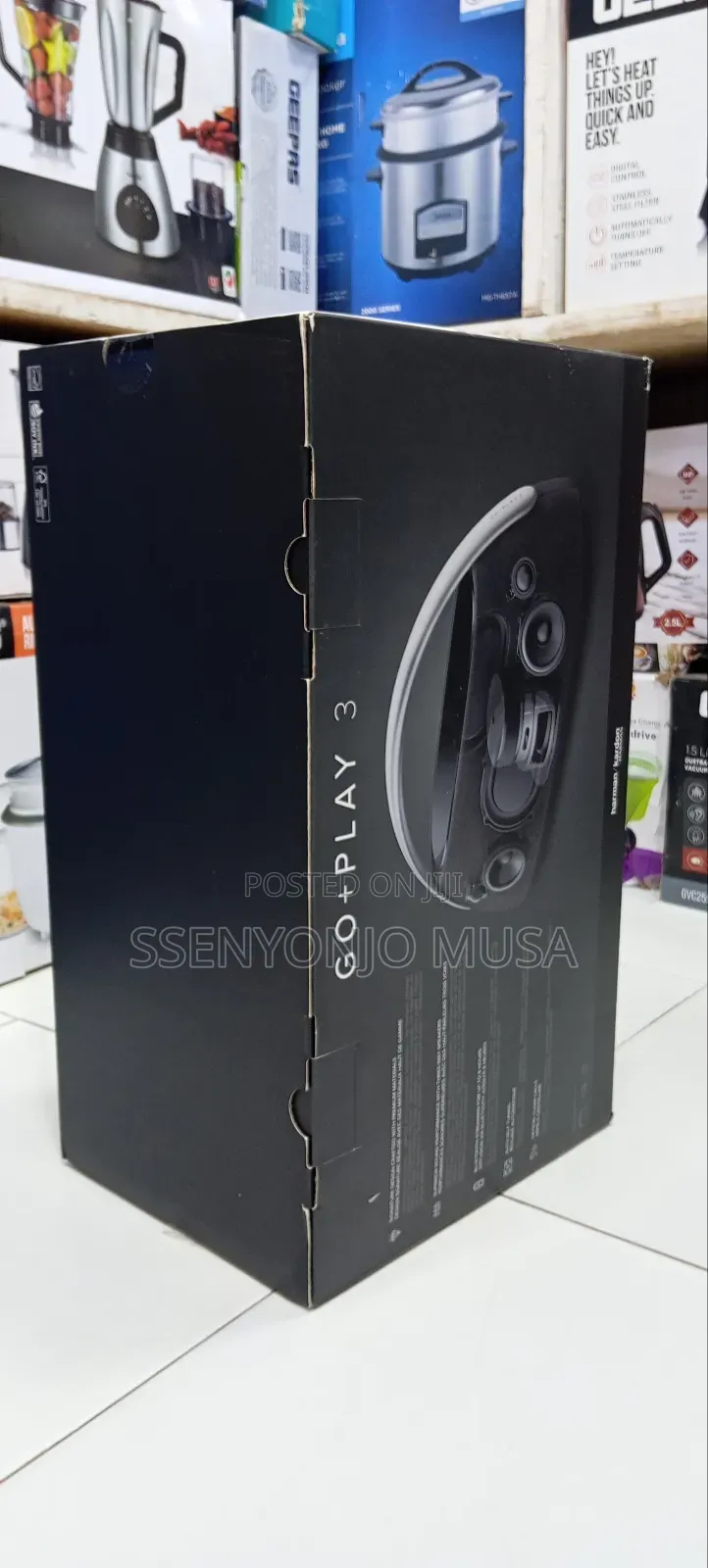 Harman Kardon Go + Play 3 Portable Wireless Bt Speaker