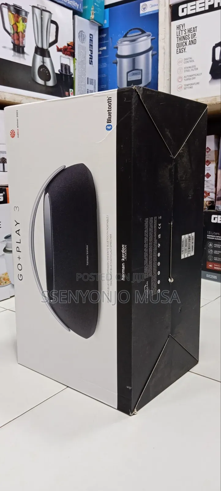 Harman Kardon Go + Play 3 Portable Wireless Bt Speaker
