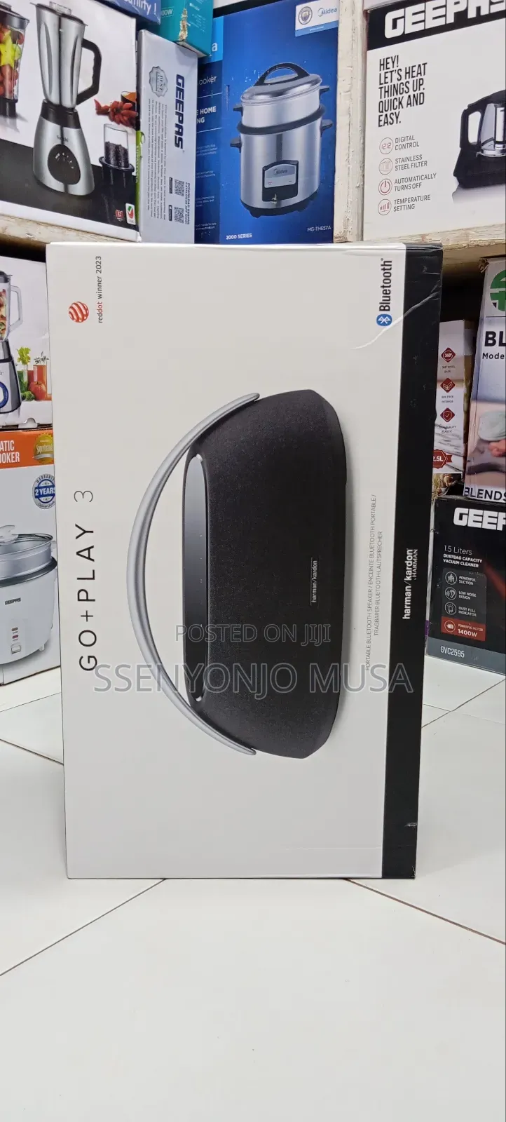 Harman Kardon Go + Play 3 Portable Wireless Bt Speaker