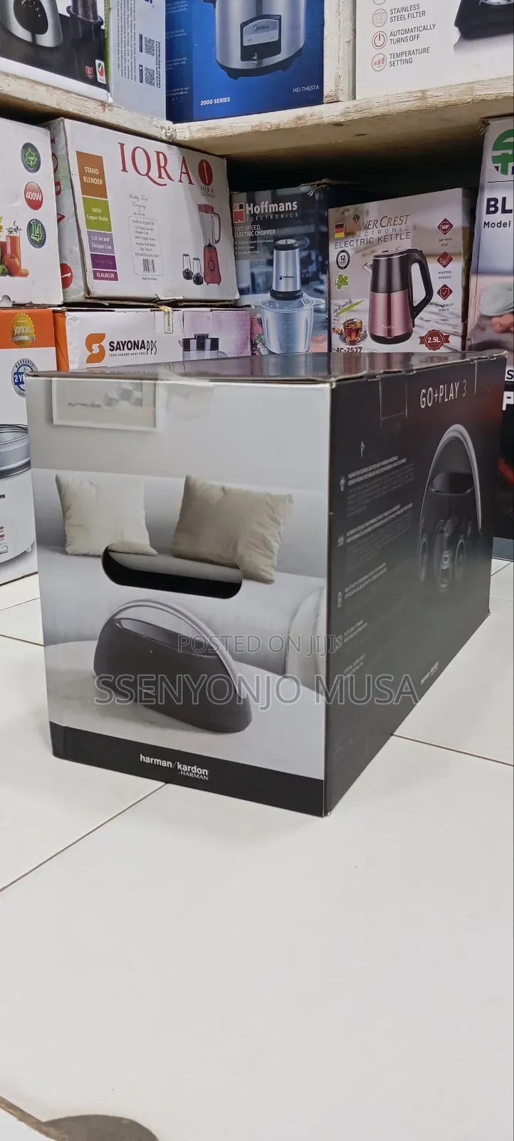 Harman Kardon Go + Play 3 Portable Wireless Bt Speaker