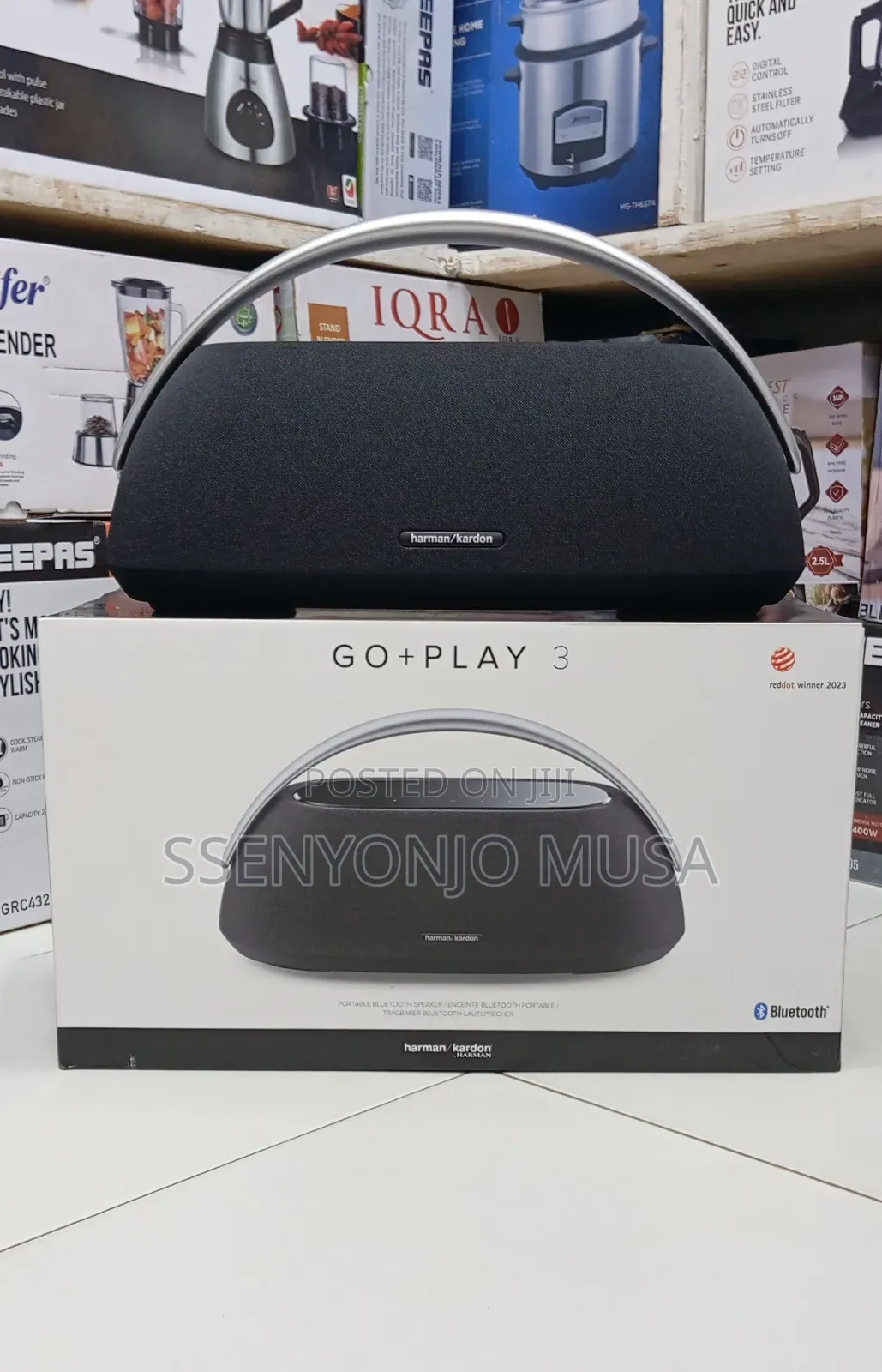 Harman Kardon Go + Play 3 Portable Wireless Bt Speaker