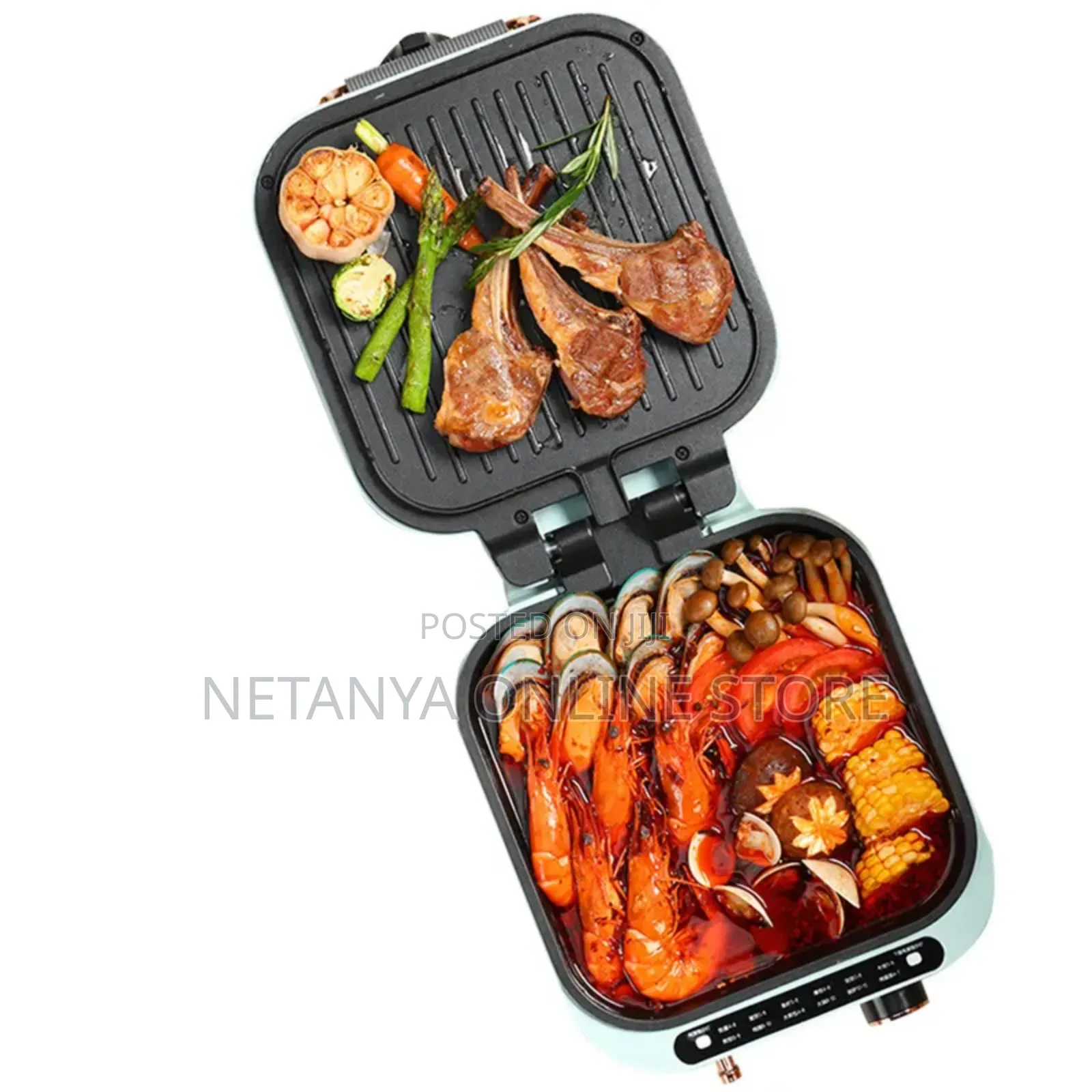 Double Side Electric Grill Pan