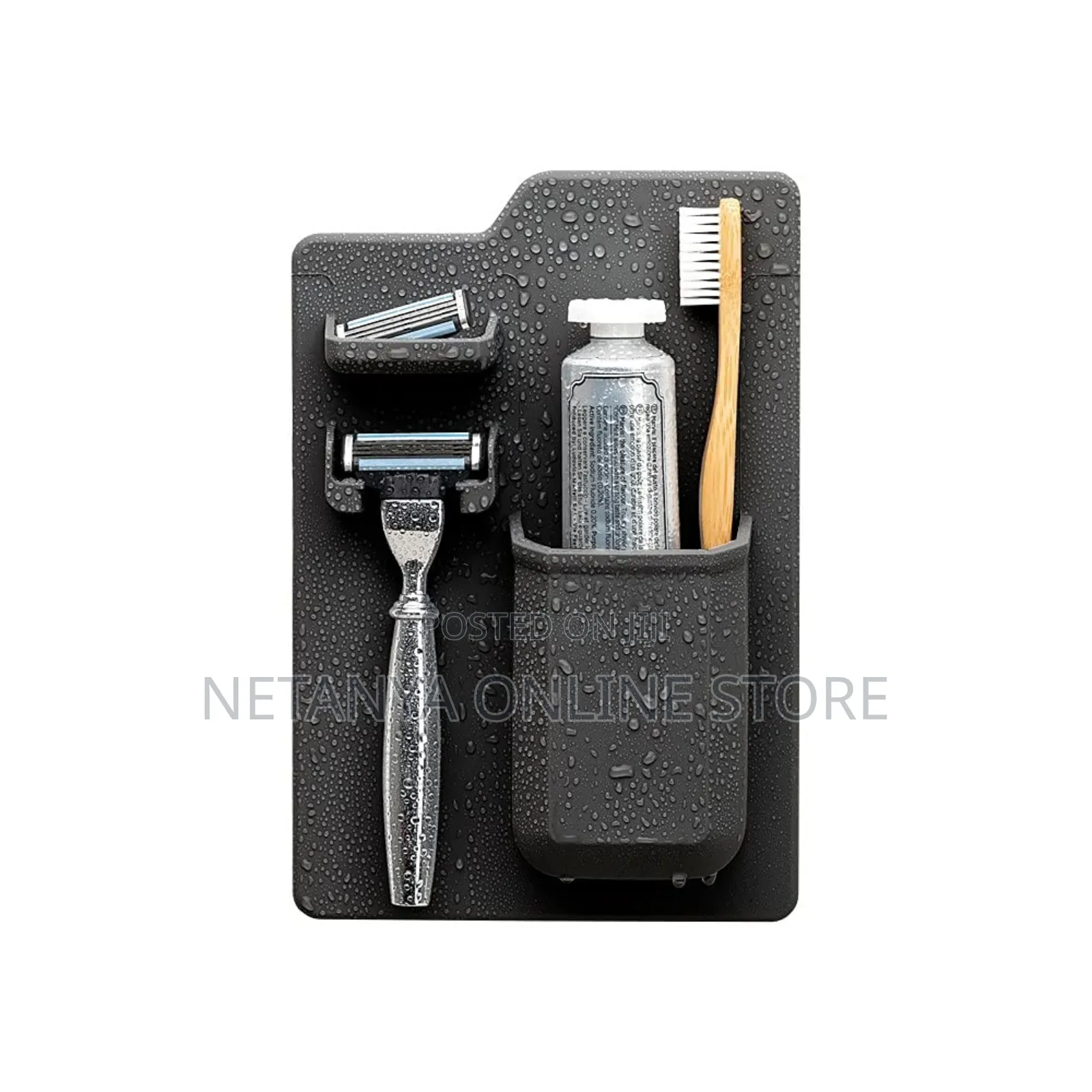 Silicone Toothbrush and Shaver Holder