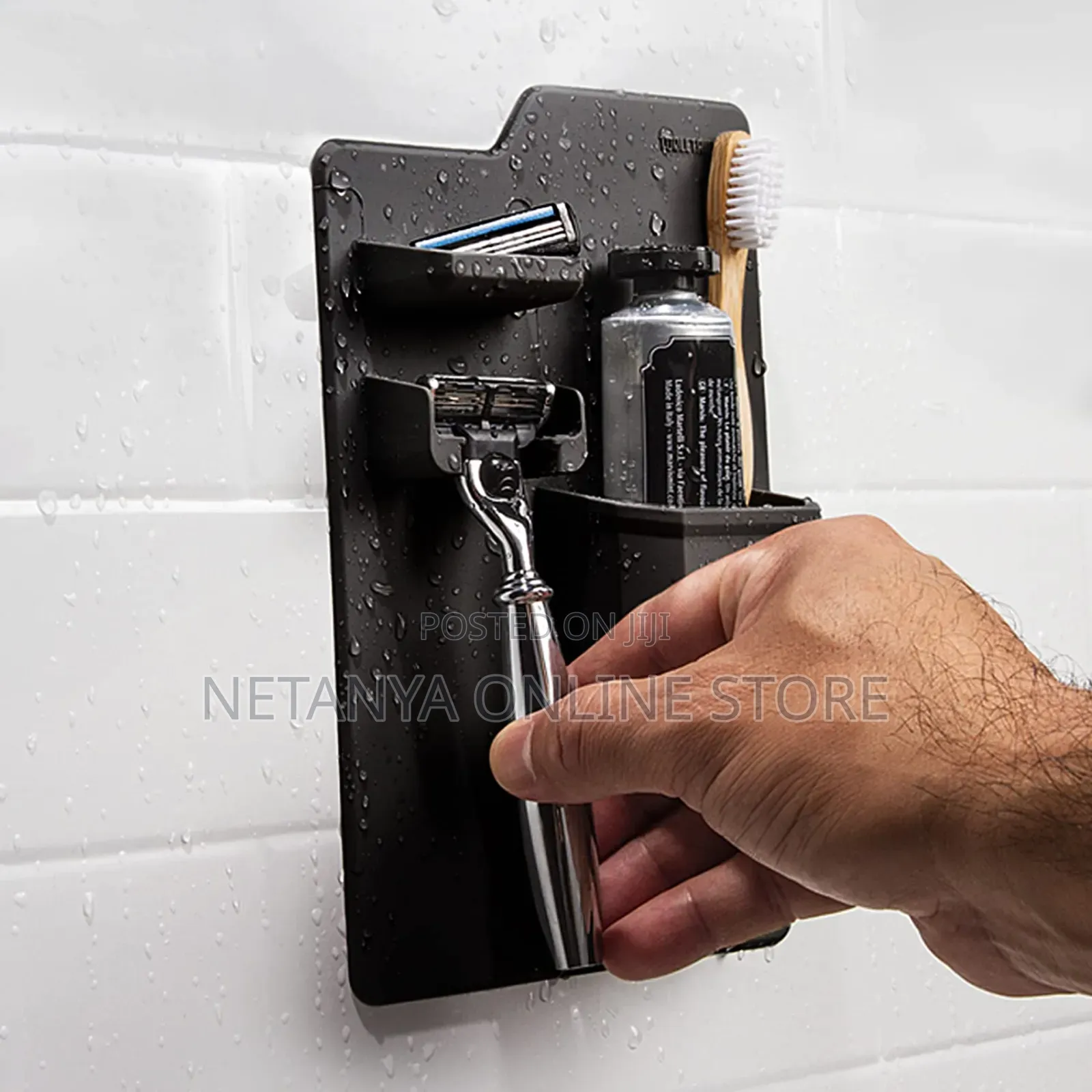 Silicone Toothbrush and Shaver Holder