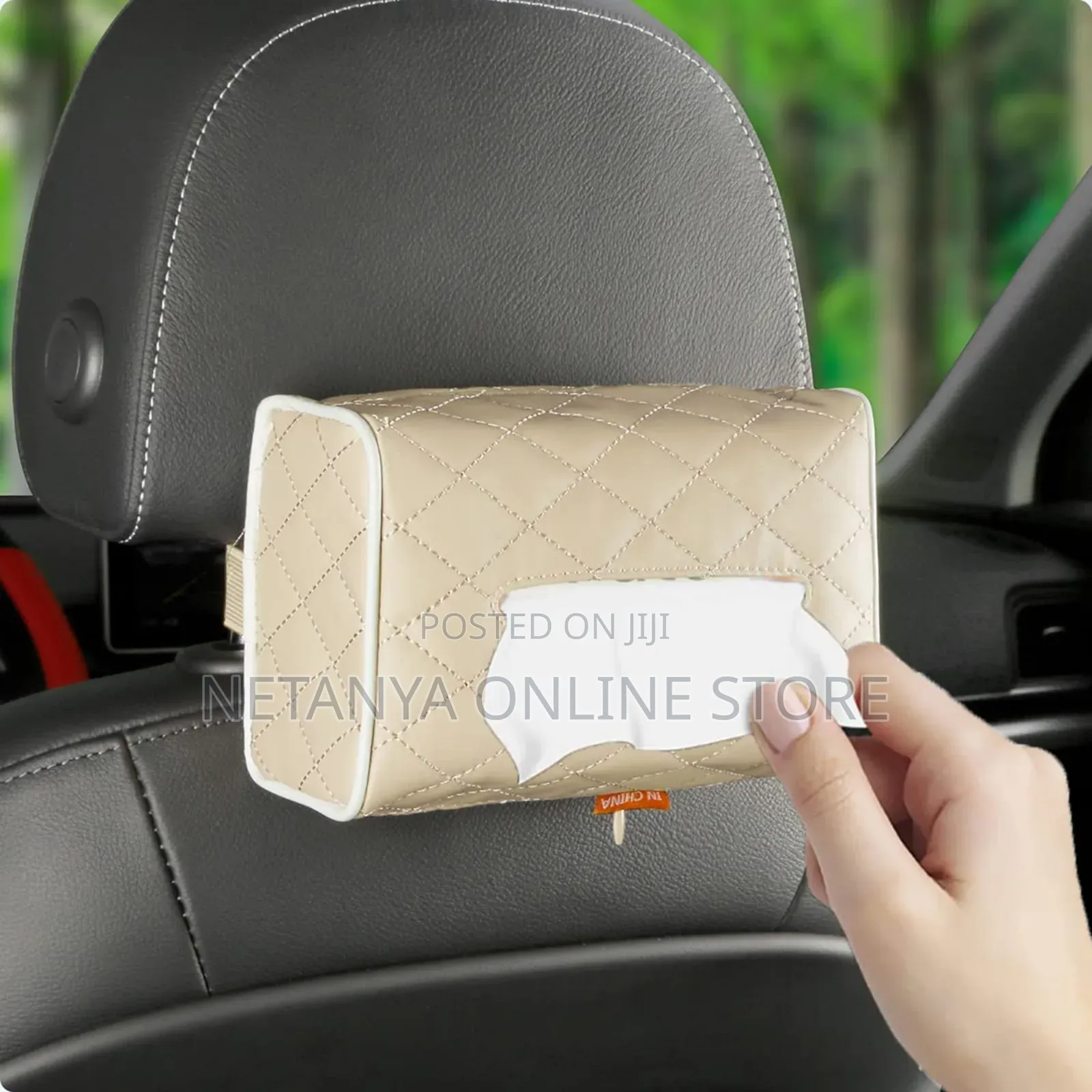 Premium Car Tissue Holder