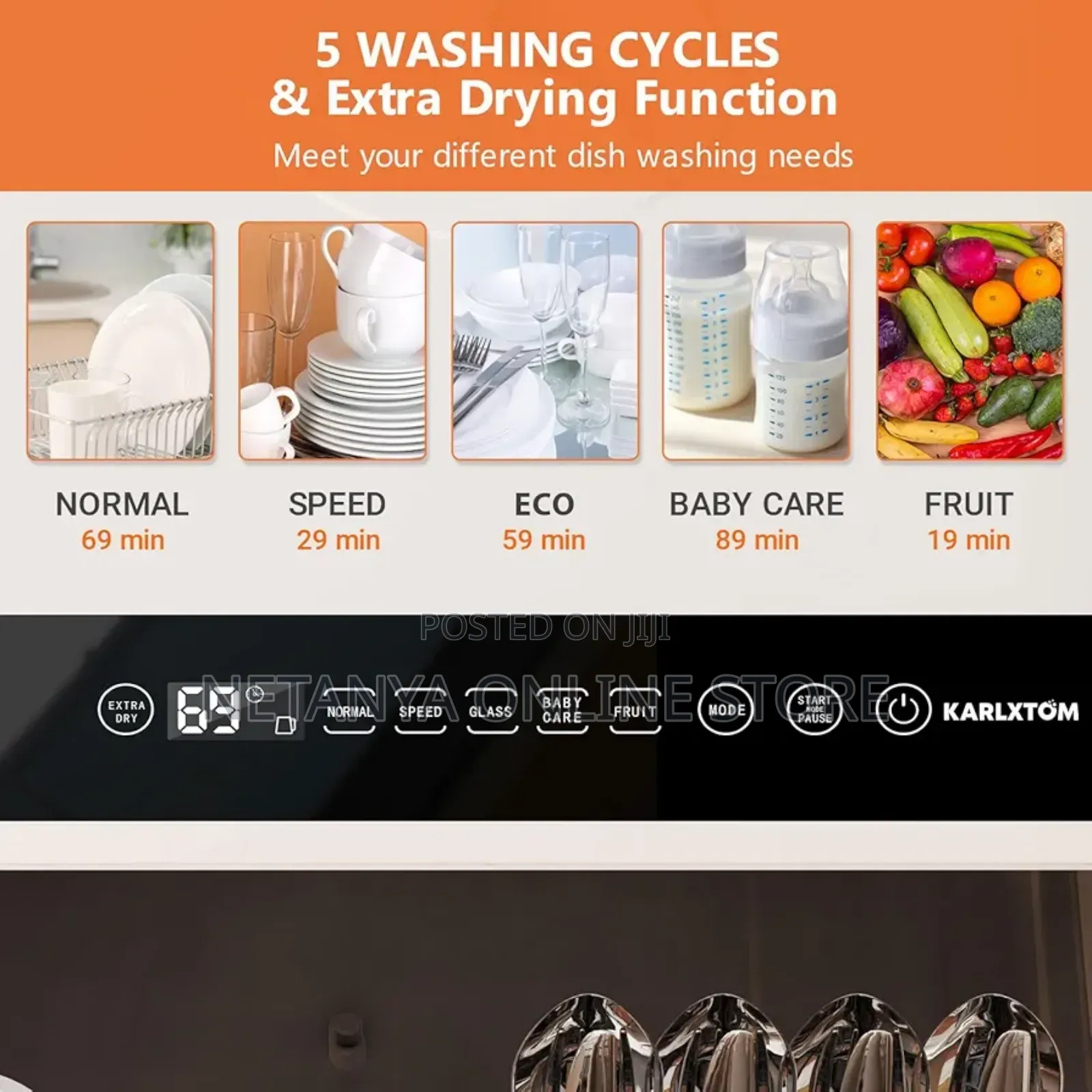 Table Top Dish Washer Machine