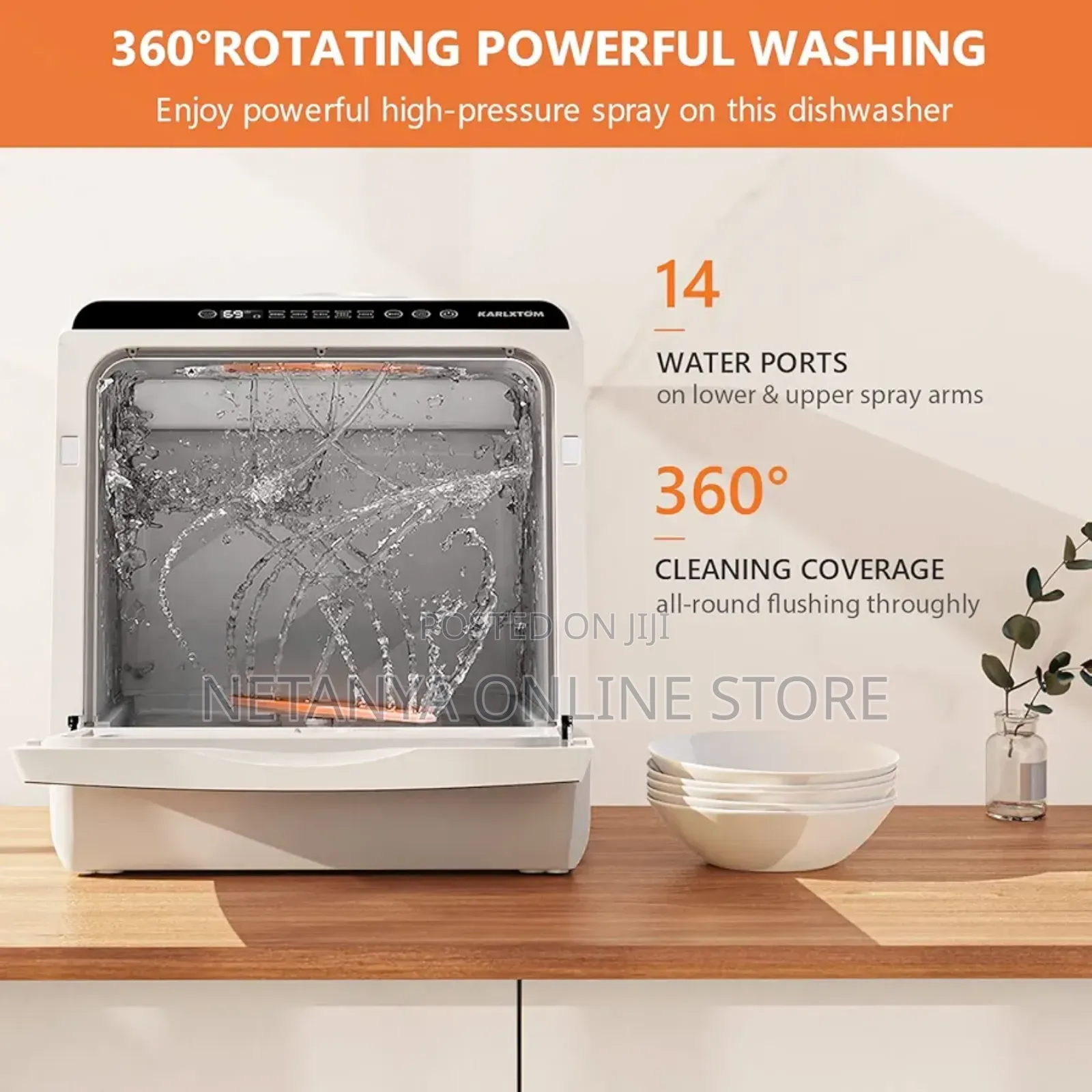 Table Top Dish Washer Machine